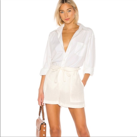 NWT Niki Lotan Linen Shorts